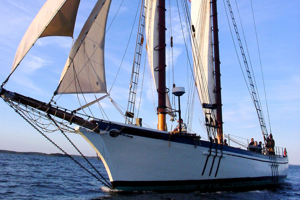 schooner appledore II with sebago watersports