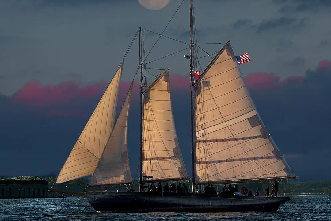 schooner timberwind with portland schooner company