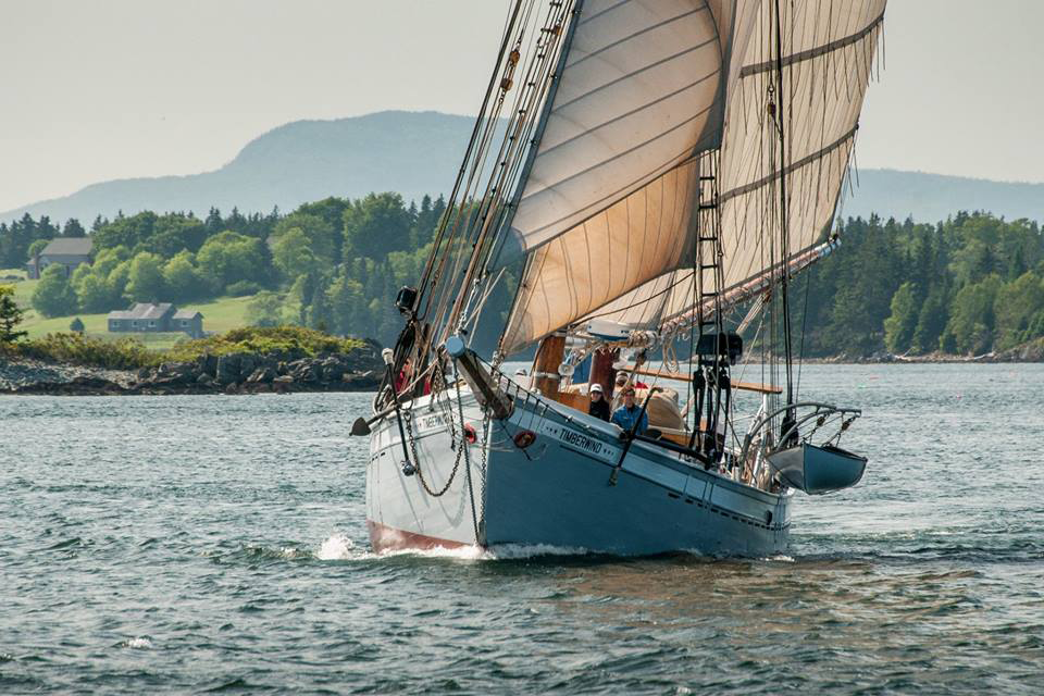 schooner timberwind with portland schooner company